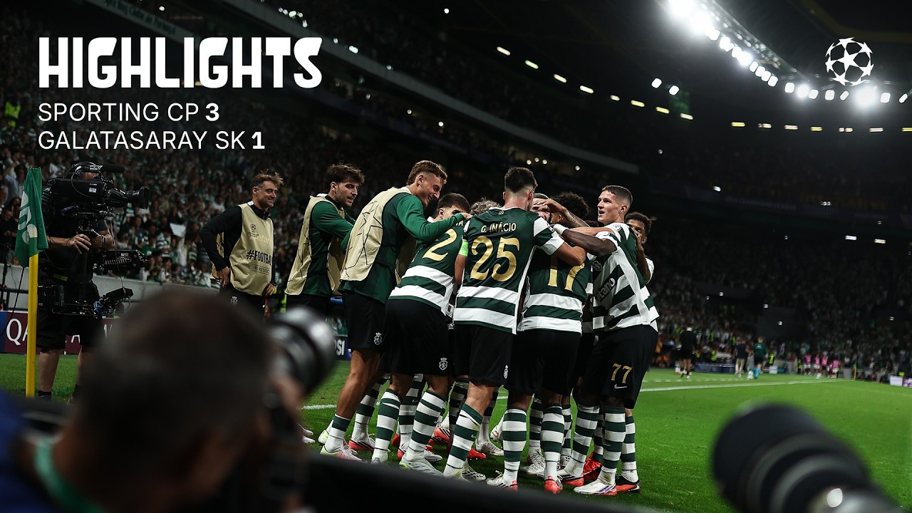 Sporting Clube de Portugal 3 - 1 Galatasaray SK highlights