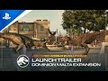 Jurassic World Evolution 2: Dominion Malta Expansion - Launch Trailer | PS5 & PS4 Games