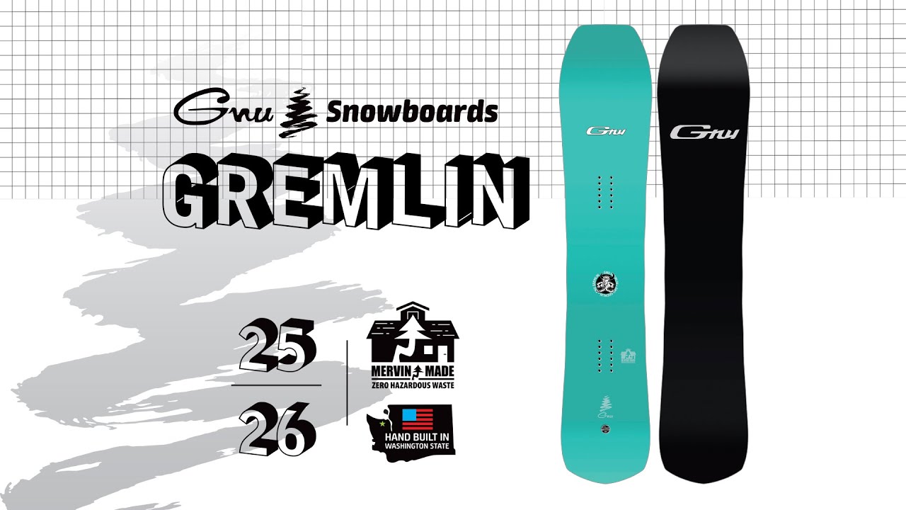 GREMLIN | 2025-2026 GNU SNOWBOARD