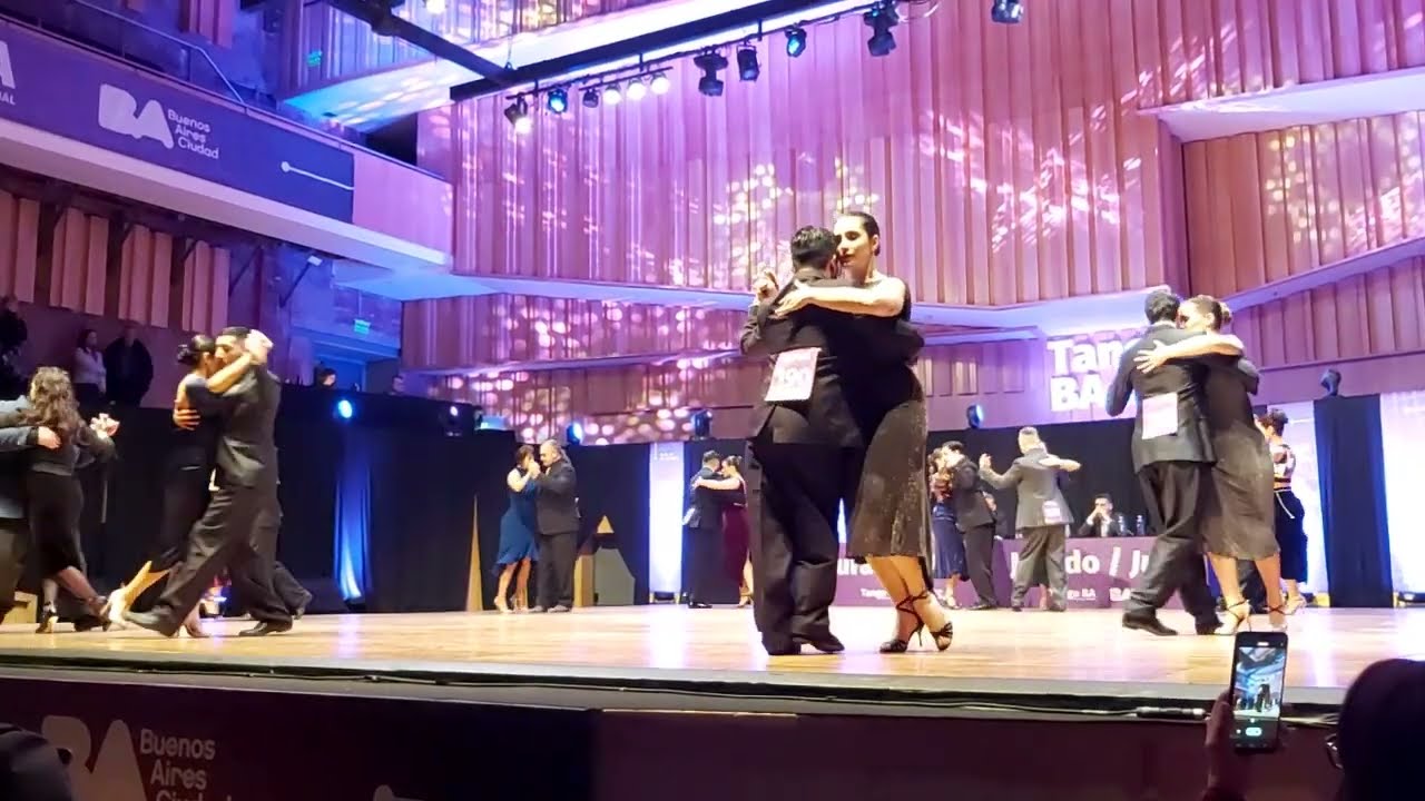 Día 2 clasificatorias  Mundial de Tango 2.024 Ronda 12 Tema 1"Noches de Colon" Tanturí/Castillo