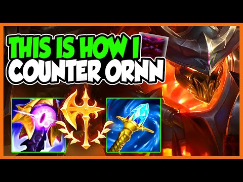 Ornn is getting very popular in HIGH ELO, here's what I pick to COUNTER HIM [Diamond 2 Morde]
