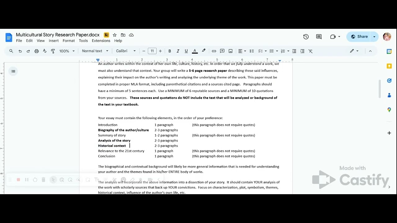 Multicultural Story Research Paper.docx - Google Docs - Screencastify - December 2, 2025 9:12 AM