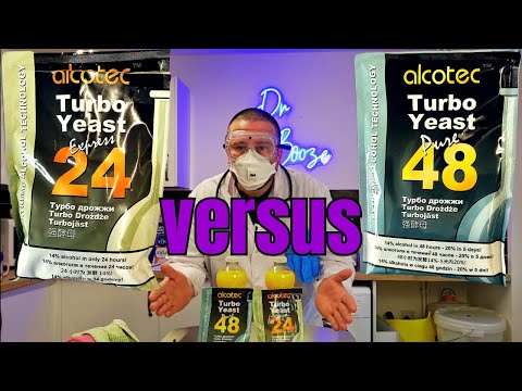 Turbo Yeast 24vs48Hr Orange wine taste test