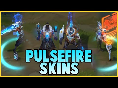 Pulsefire Lucian, Fiora, Pantheon & Ekko New Skins - League of Legends