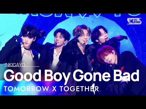 TOMORROW X TOGETHER(투모로우바이투게더) - Good Boy Gone Bad @인기가요 inkigayo 20220522