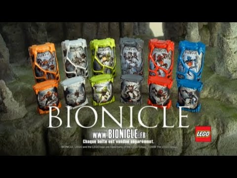 Pub TV FR Toa Phantoka (Courte. 15s) - 2008 LEGO Bionicle Spot en Français, Française !