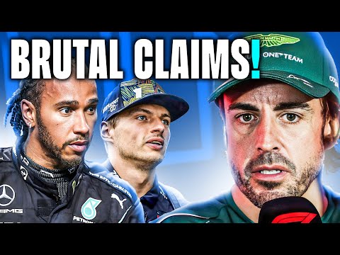 Alonso UNLEASHES Fury: His claims about Hamilton and Verstappen