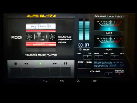 Alps GL-17A folder player vint