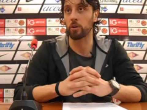 Acea Virtus Roma - BCC Agropoli: Guido Meini in sala stampa