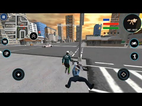 ► Real Gangster Crime By Naxeex Studio #3 All Car Unlocked Supercar Infinius Driving Police Crime Video