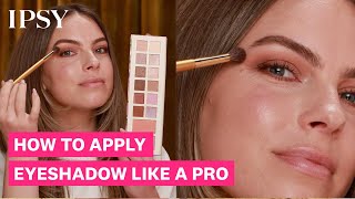 Ipsy How to Apply Eyeshadow Like a Pro: Fix Patchy Eyeshadow