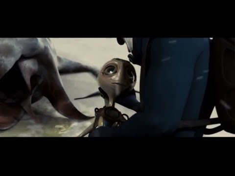 Battle for Terra deleted scene "Snow Monster!"