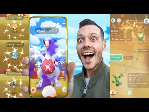 Catturo LUGIA OMBRA SHINY E NON SOLO...!