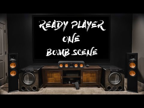 Dual SVS PB16 Ultra - Ready Player One Bomb Scene - 60FPS