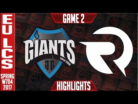 Giants vs Origen Game 2 Highlights - EU LCS W7D4 Spring 2017 - GIA vs OG G2