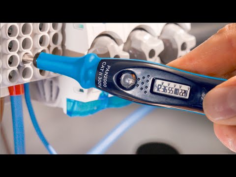 PAN 2000 - Test screw driver with LCD display 12-250V AC, 12-36V DC