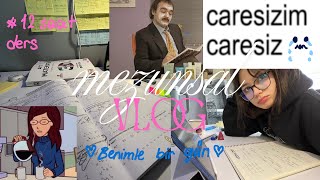 Mezunsal ders çalisma günlukleri/ 12 saat #study