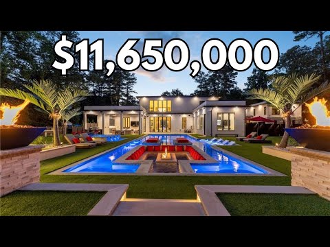 $11 MILLION  Architectural Masterpiece Buckhead - Atlanta Mansion I Atlanta Luxury Homes For Sale
