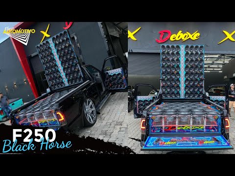 F250 BLACK HORSE COM 30 POWERVOX | F250 GRINGA