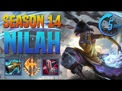 How to Play NILAH in 5 MINUTES! - NILAH CHAMPION GUIDE - LEAGUE OF LEGENDS