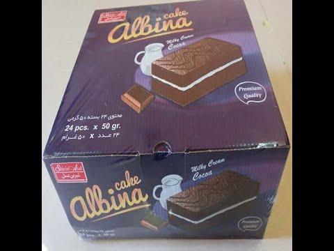 Albina Cake| Layer Creamy Cocaa Cake| Irani packed 24 Pcs