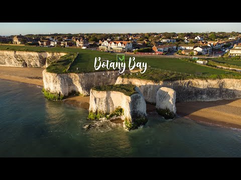 Botany Bay | Kingsgate Bay | Broadstairs | Staycation in Botany Bay Hotel | Angela's | Aerial