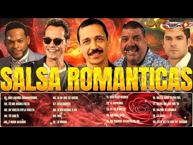 Viejitas Salsa Mix De Lo Mejor De Marc Anthony, Tito Rojas y Willie Gonzáles 🌹 Éxitos Salsa SDDEFAULT Thumbnail