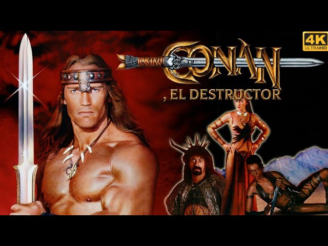 Vídeo relacionado con Desconocido Conan, EL Destructor. Dirigida por Richard Fleischer con Arnold Schwarzenegger, Grace Jones