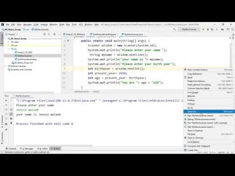 Java Programming Getting Users Input From The Keyboard Using Scanner
