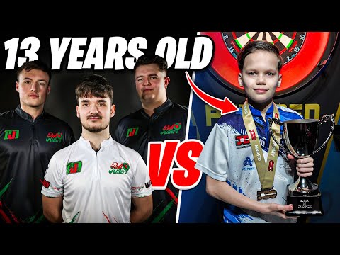 Can We BEAT The BEST 13 Year Old Dart Player!