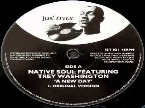 Native Soul Featuring Trey Washington ‎-- A New Day