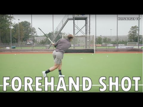 Forehand Shot by Hertzberger | Field Hockey Training Tutorial | Hertzberger TV
