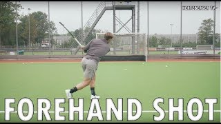 Forehand Shot by Hertzberger | Field Hockey Training Tutorial | Hertzberger TV