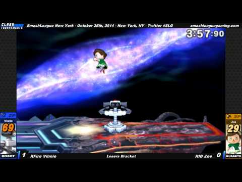 SmashLeague NY - XFire Vinnie vs RIB Zee - Smash 3DS