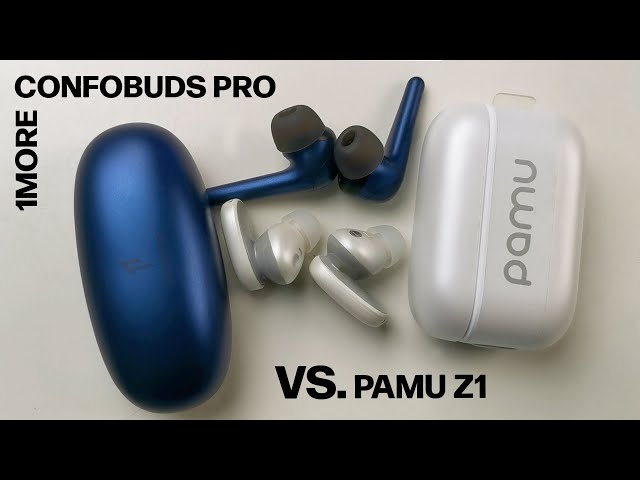 Qual fone com cancelamento de ruído ativo é o melhor?  Pamu Z1 ou 1More ComfoBuds Pro - comparativo