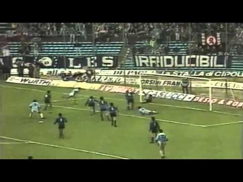 Serie A 1990-1991, day 31 Pisa - Lazio 0-1 (R.Sosa)