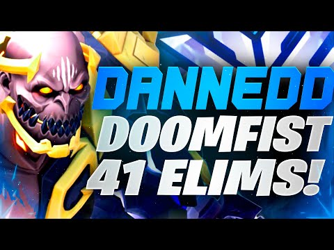Dannedd #1 Doomfist One Trick VS Season 31 Meta! 41 elims! [ Overwatch Top 500 ]