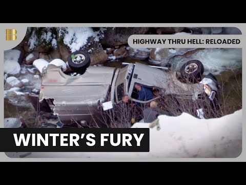 Heavy Rescue on Slippery Roads - Highway Thru Hell: Reloaded - S03 E03 - Reality Drama