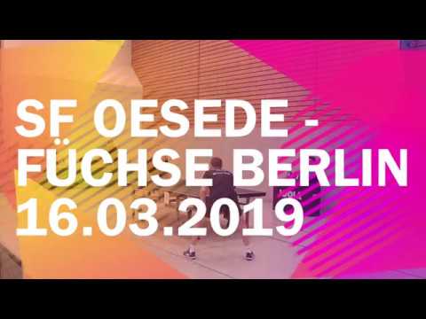 SF Oesede vs. Füchse Berlin | Sa. 16.03.2019 | Regionalliga Nord 2018/2019