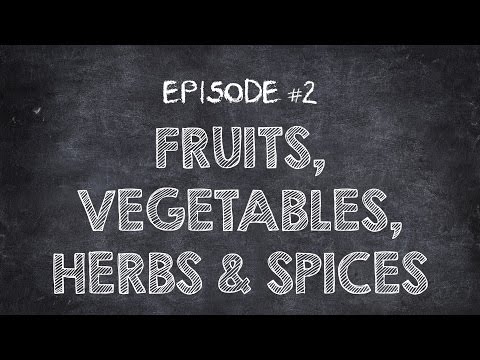 Cuisinart Culinary School "Fruits, Vegetables, Herbs and Spices" with Chef Jonathan Collins