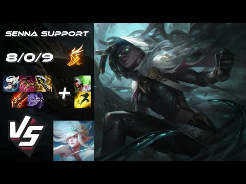 SUPPORT Senna vs Janna - EU Grandmaster Patch 14.6