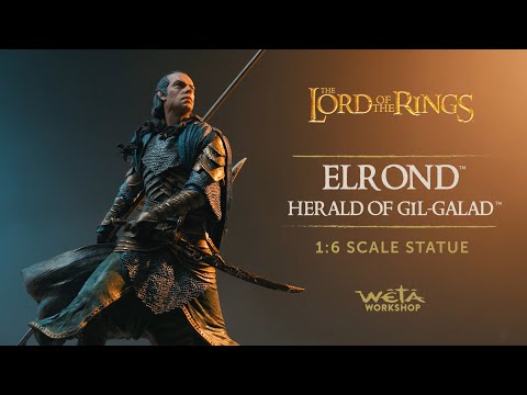 The Lord of the Rings | Elrond, Herald of Gil-galad, 1:6 Scale Statue by Wētā Workshop Collectibles