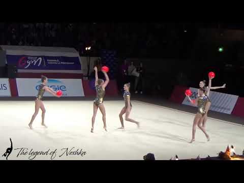 2019.03.31 Тье - Украина 🇺🇦UKR - 5 мячей 25,50 🥇 - Grand Prix Thiais