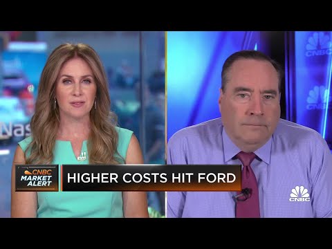 Ford shares fall after company warns of extra $1 billion in costs