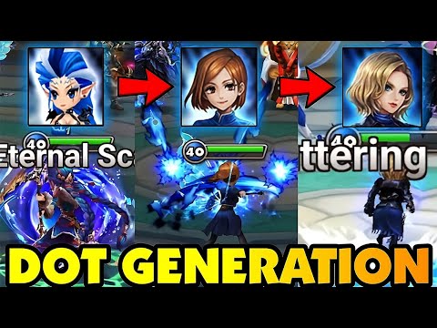 BURNING THE ENEMIES WITH THESE WATER DOT UNITS 