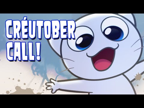 Créutober is HERE! #creucat #inktober