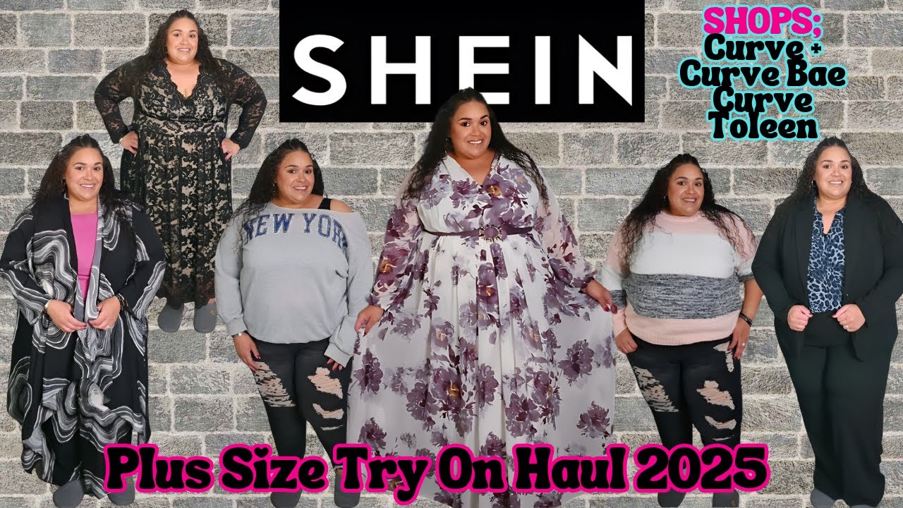 SHEIN Plus Size Haul 2025|SHEIN Curve Shops|SHEIN Plus Size Clothing Haul|SHEIN Fashion|TashaStJames