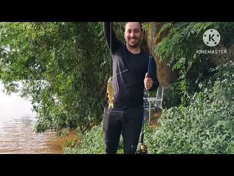 Pescaria no Rio Ivai. Balsa velha de Ivatuba Pr.