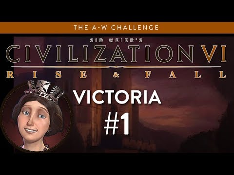 Let's Play Civilization 6: Rise and Fall - Deity - Victoria part 1