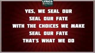Seal Our Fate - Gloria Estefan tribute - Lyrics